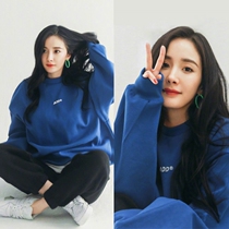 Sandro asw sweater womens 2021 spring and autumn new lazy wind loose Yang Mi with cashmere sweater top tide