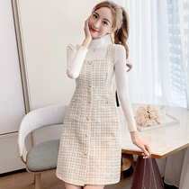 Sandro asw autumn new sweater two-piece suit sweater skirt suit casual fashion dress
