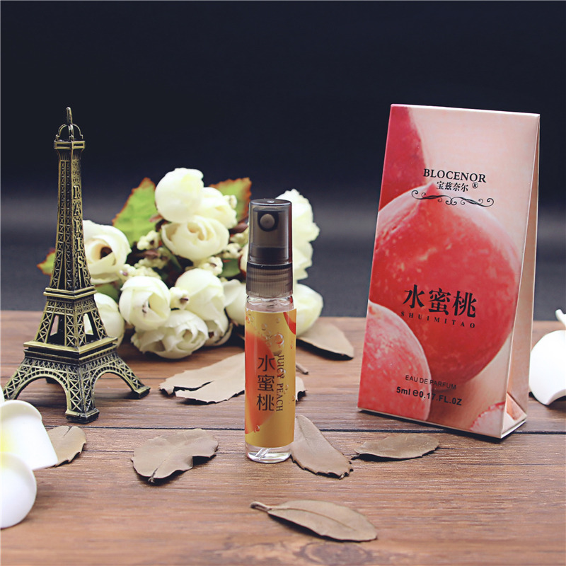 BLOCENOR Puzzier Peach Hương vị Tư nhân sửa đổi Salon Fragrance mẫu Nữ tráng miệng Kéo dài