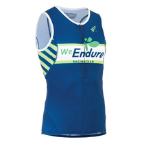  RSS elite mens triathlon iron three service top sleeveless customer customized connection 5 pieces minimum order