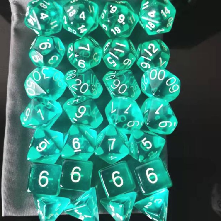 Multi-face dice digital colour sub COC running group table tours Ksuru dnd4 6 8 10 12 12 Longing with ground floor