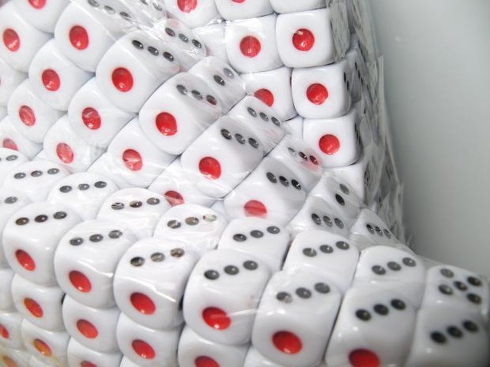 12 12 13 14 16mm 16mm of dice dice 14 Red 2356 black dots white bottom rounded corners Automatic mahjong machine General griddle