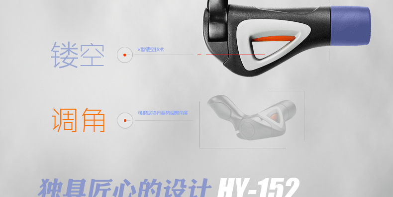 Poignées de vélo KF COOLWINO - Ref 2352366 Image 4