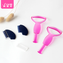 Mascara baffle with eyebrow comb eyeliner auxiliary eyebrow comb mascara dual-purpose makeup is convenient for beginners