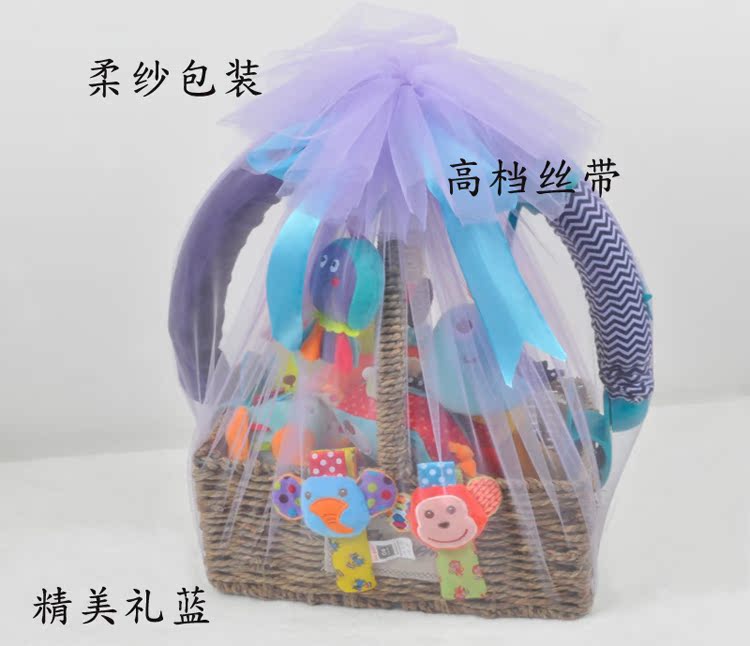 Hộp quà tặng đồ chơi trẻ em Bộ sơ sinh Nam và nữ Đồ chơi trẻ em Trăng tròn Quà tặng 100 ngày Đồ cũ sắm đồ sơ sinh