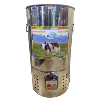 Tibetan household electric butter mixing milk separator large capacity all-steel barrel butter degreasing mixing separator