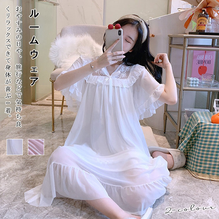 サイズ(cm) M L 2L(XL) 着丈 96 98 100 バスト 100 102 108 ※サイズは平置き手採寸となります。±2cm前後の誤差が生じている場合がございますが、不良対象となりません