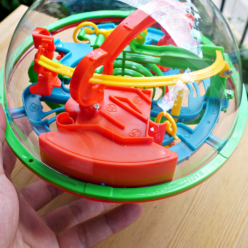 Love Kee Maze Ball Child Attention Training 3D Maze Ball Bead Ball Track Educational Toys