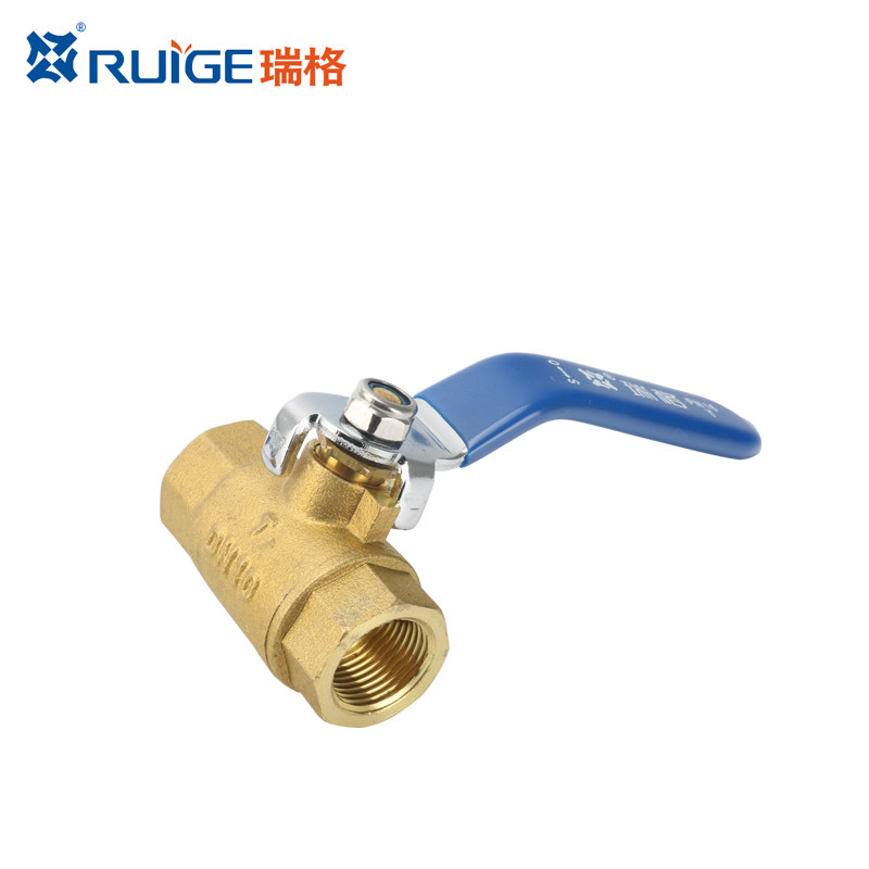 Rigg 102 brass ball valve water valve air compressor air valve internal thread ball valve 2 points 1 4 3 points 3 8 DN8 10