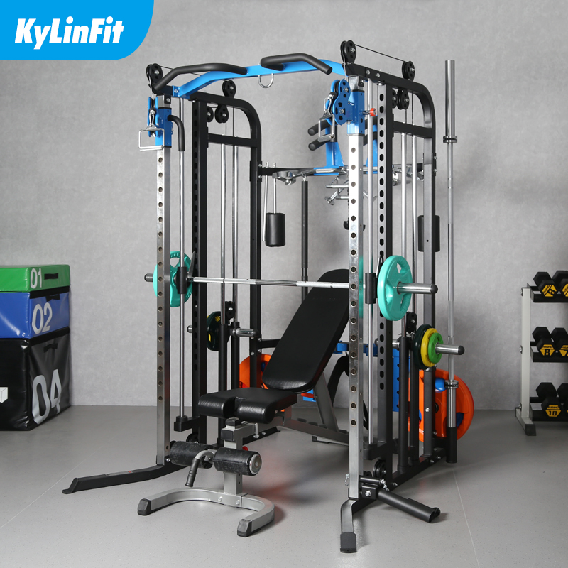 Commercial Smith Machine Comprehensive Power Trainer Sleeper push deep crouch flying bird gantry multifunction fitness equipment