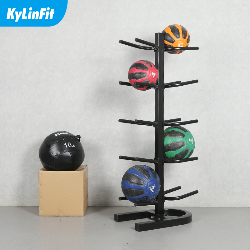 10 ball charging ball rack Double side gravity ball rack Solid ball basketball detachable ball rack Fitness private classroom equipment