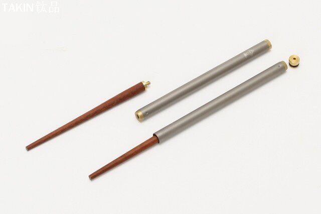 Antelope Takin Outdoor Takin Folding Titanium Chopsticks Portable Chopsticks Titanium Tableware Professional Outdoor Tableware