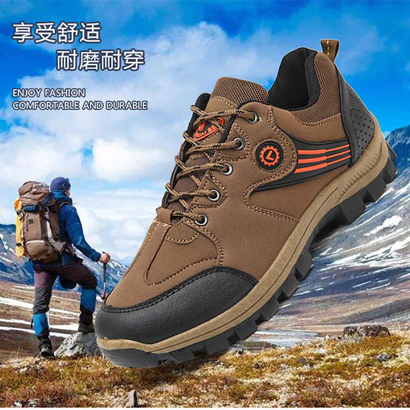 Autumn Winter New Men Sneakers Outdoor Climbing Shoes 2020 Waterproof Running Shoes Wear wear casual flat-bottomed male tourist shoes
