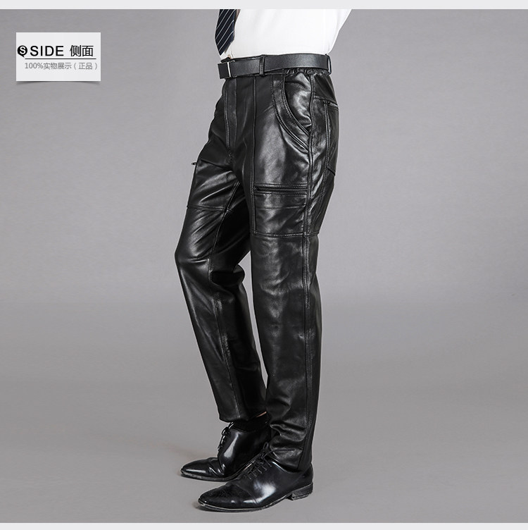Pantalon cuir homme en vrac pour hiver - Ref 1484301 Image 15