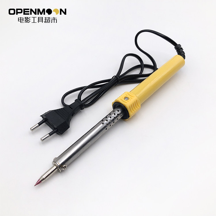 Electric soldering iron pointed external heat branded iron head welding 50w