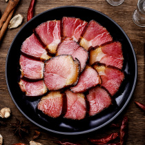 Authentic Hunan Western Hunan special hind leg bacon farm-made pork smoked five flowers 5 pounds of salted meat specialty