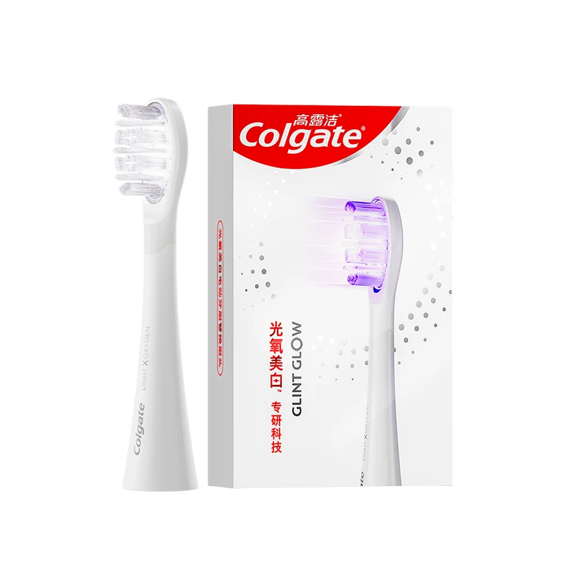 Зубная щетка электрофункциональная sonic от Colgate синий свет голову щетки сверх мягкие волоски для взрослых