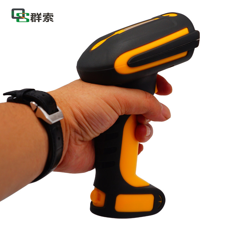 Wireless Bluetooth scanning gun supermarket cash cash bill bar code two-dimensional industrial three-proof zebra laser scanner