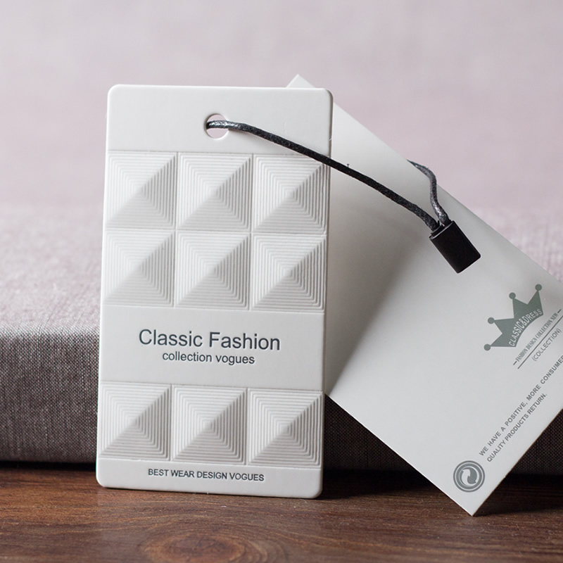 High-end Thickening of the European and American Korean version of clothing Clothing Label Suspension of the Spot Spot Hanging Tag Made of Custom Trademark Hanging Cards Booking-Taobao