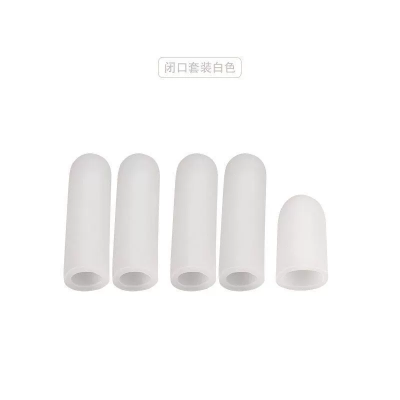 Cao su nắp ngón tay cao su bọc ngón tay silicone dày Tấn bảo vệ cắt rau cao su Tấn mài Tấn nóng bảo hộ lao động ngón tay