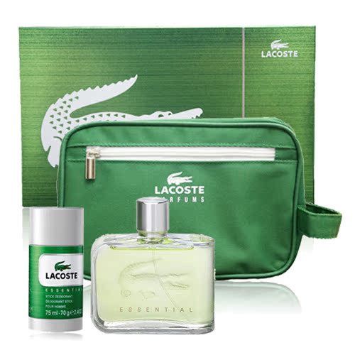 Lacoste Essential异想世界男性淡香水礼盒组 12台湾官网直邮进口