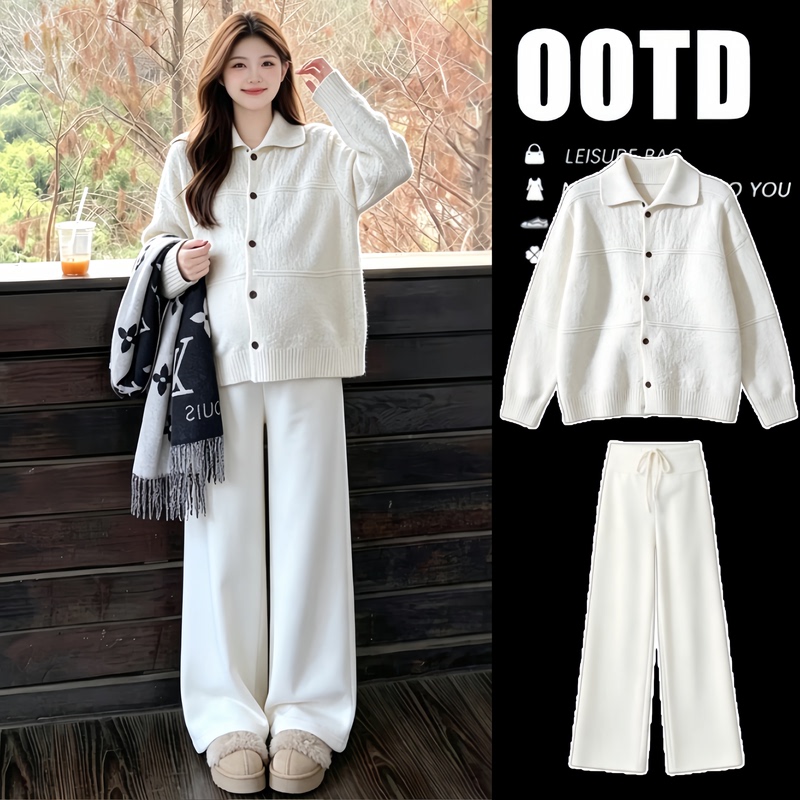 Maternity Wear Autumn Outfit Set, Fashionable New Style Maternity Top and Pants Two-Piece Set, Stylish Maternity Wear for Autumn and Winter Maternity Wear Autumn Outfit Set, Fashionable New Style Maternity Top and Pants Two-Piece Set, Stylish Maternity Wear for Autumn and Winter