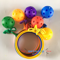 Kindergarten outdoor activities sports toys single-leg kick ball sensory training equipment jumping ball childrens bouncing ball