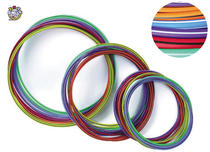 Kalemi brand kindergarten childrens gymnastics ring support frame jumping ring Economical large medium and small round mouth hula hoop