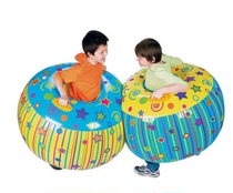 Childrens outdoor toy body intelligent equipment sensory integration training inflatable bump collision bucket 2 sets