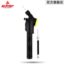 Star multifunctional two-way pump XA1085 with pressure gauge football basketball volleyball ball pump