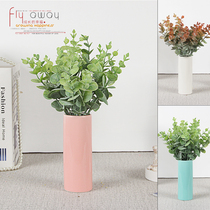 Office table dotted Shop Restaurant home indoor eucalyptus vase floral simulation flower fake flower bouquet ornaments