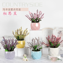 Acacia bean missing girlfriend Valentines Day gift desktop bedroom mini decorations