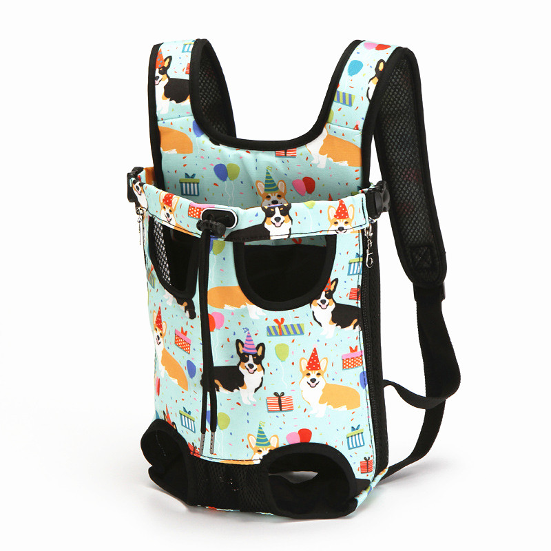 2022 new pet bag chest four-legged bag backpack backpack dog bag cat bag biking Bichon Teddy Schnauzer bag