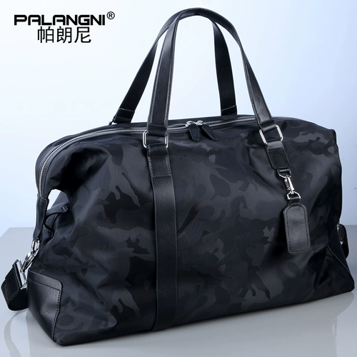 帕朗尼 Сумка для путешествий, спортивная барсетка для спортзала, сумка на одно плечо для отдыха, ткань оксфорд