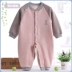 Quần áo trẻ em Xiêm mùa xuân và mùa thu cotton mùa đông cộng với nhung dày ấm 1 tuổi Trẻ sơ sinh tháng 3 nam nữ quần áo trẻ em áo giữ nhiệt trẻ em Áo liền quần