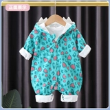 Детский двухэтажный демисезонный динозавр, боди, весенний комбинезон для новорожденных для выхода на улицу