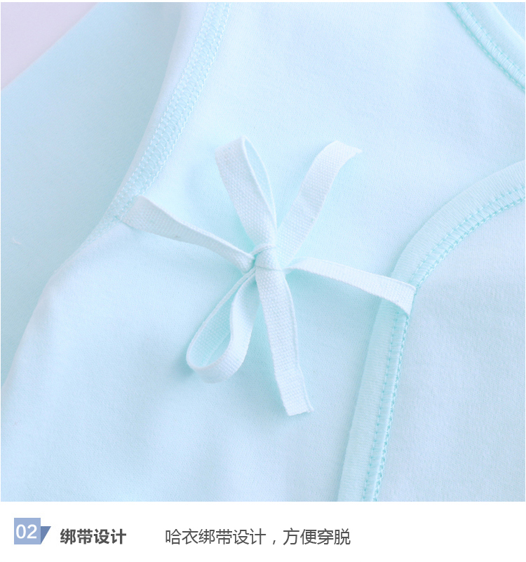 Quần áo trẻ sơ sinh bé onesies bé bướm quần áo mùa xuân và mùa thu mùa hè 0-3-6 tháng romper cotton quan ao tre em