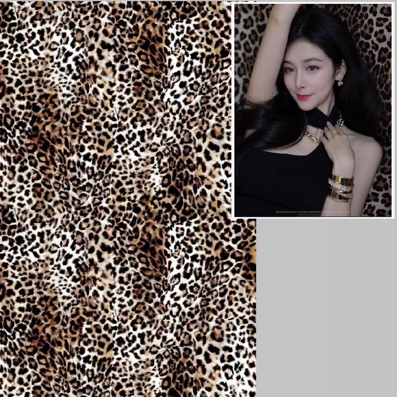 Leopard Print Background Cloth for Photo Studio Photography, Advertising, Portrait, Art Photo Background Paper, Velvet Paper, Wild Background