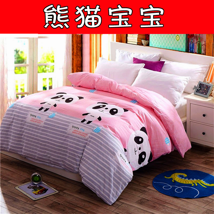 Mùa hè quilt bao gồm duy nhất mảnh bông khăn trải giường ký túc xá 150 200 230 đôi quilt cover bông 1.5 1,8 2m