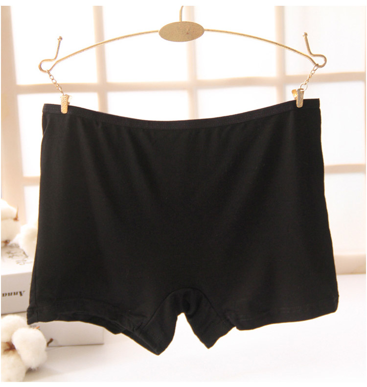 Quần an toàn chống chói ren ba quần không có quần legging chống sói quần bảo hiểm quần boxer quần short nữ mùa hè mỏng quần lọt khe nam cotton