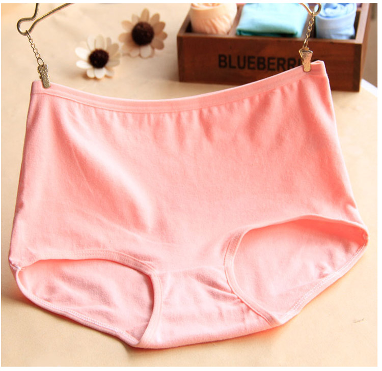 Quần lửng cạp cao nữ chất liệu cotton cotton kích thước lớn bụng hip trung niên quần mẹ bán buôn quần xì áo vú