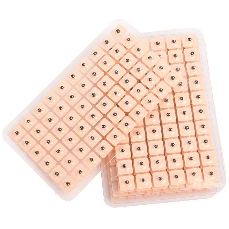 王不留行籽耳穴贴中医反射耳贴耳穴压豆贴耳朵模型磁珠穴位压力贴