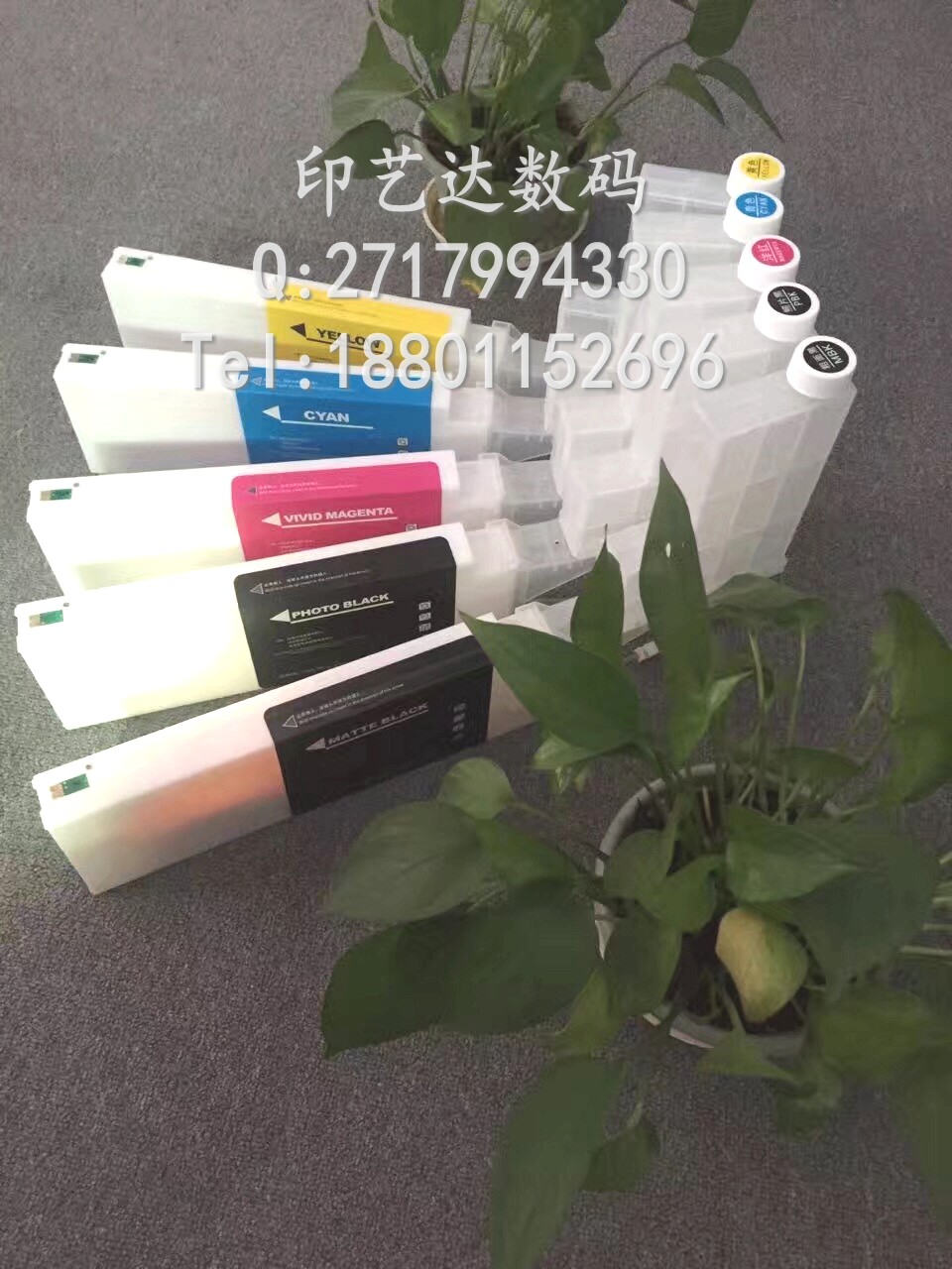 Epson P6080 P8080 Continuous Ink Supply System Cartridge Refill Cartridge Compatible Cartridge Chip Permanent Chip