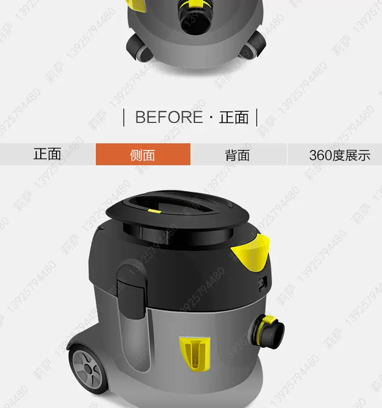 Đức Karcher T17 / 1 phòng khách sạn Máy hút bụi cực kỳ yên tĩnh nhập khẩu Máy hút bụi thương mại khô