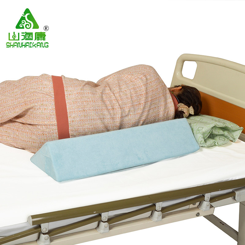 Paralytic Patient Side Sleeper Bedsore Bedsore Care Triangle Pillow Sponge Side Body Leaning On Pillowbed Elderly Care Supplies