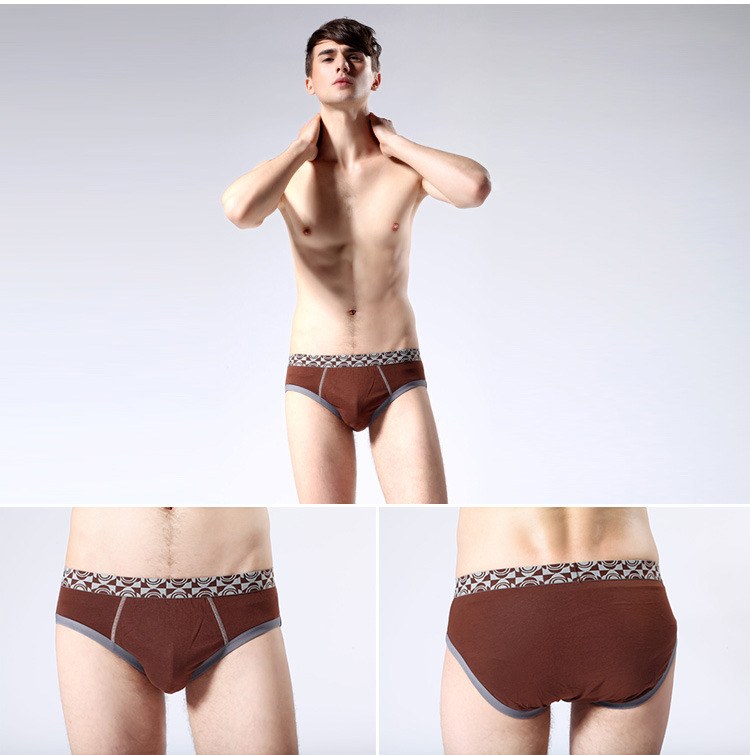 2 tải Jie Liya đồ lót nam tóm tắt nam U đồ lót lồi nam đồ lót cotton đồ lót nam cotton thoải mái thương hiệu đồ lót nam