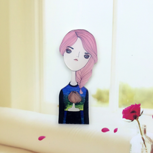 Broche en plexiglas - Ref 1176327 Image 12