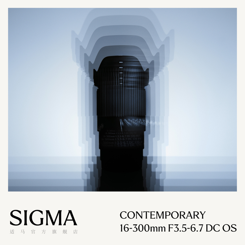 Sigma 16-300mm F3.5-6.7 Dc Os Half-Frame Large Zoom Anti-Shake Mirrorless Lens
