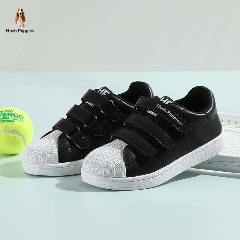 Hush Puppies 暇步士 19年春季新款 贝壳头 儿童板鞋 天猫优惠券折后￥139包邮（￥179-40）男女童26~37码多色可选