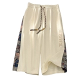 Летние тонкие штаны, шелковые спортивные шорты для отдыха, свободный прямой крой, подходит для подростков